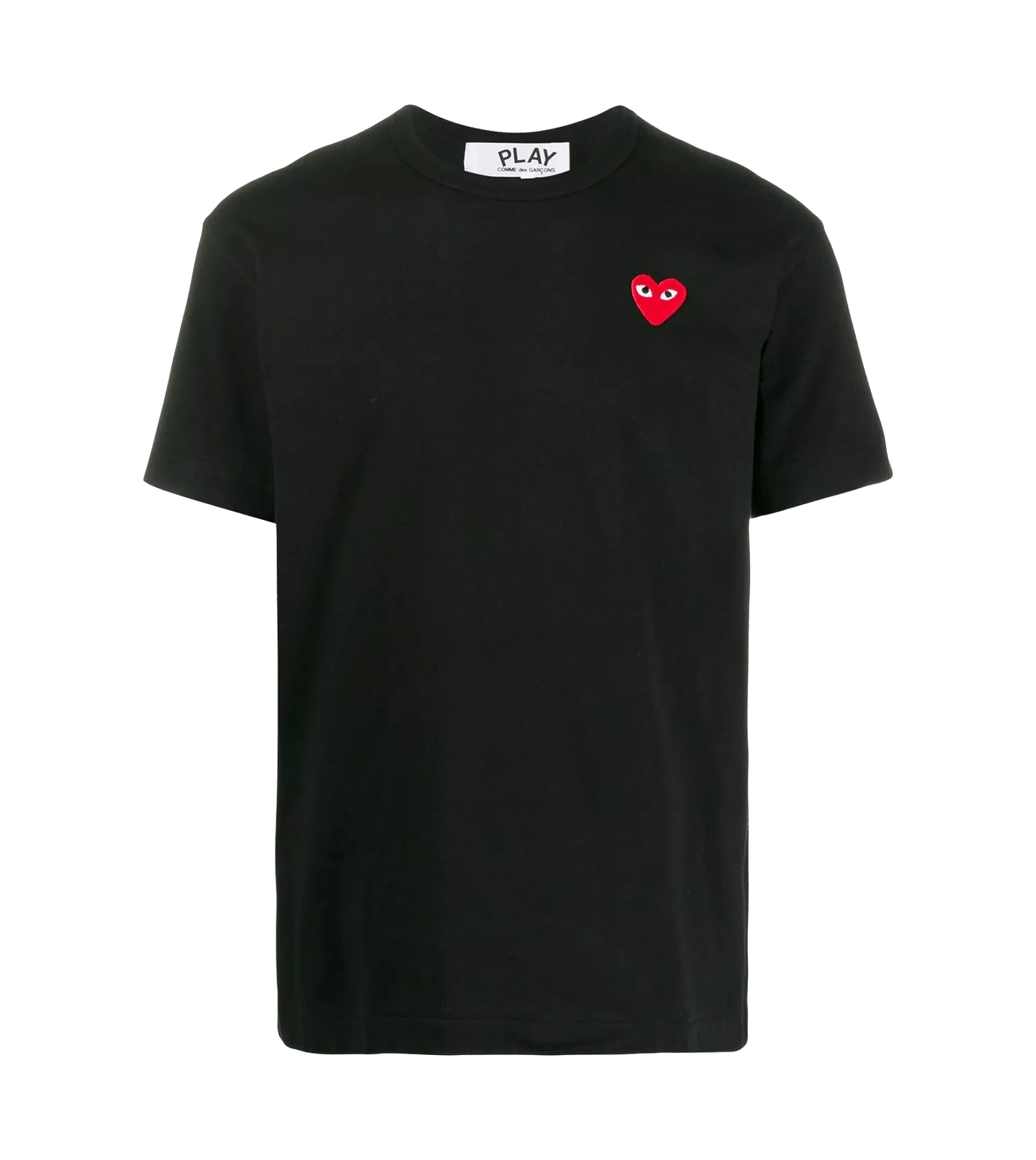 Comme des Garcons Play - T-Shirt mit Play-Herz - Größe XL - black