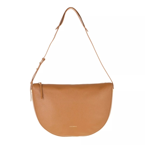 Coccinelle Handbag Grained Leather  Caramel Borsa hobo