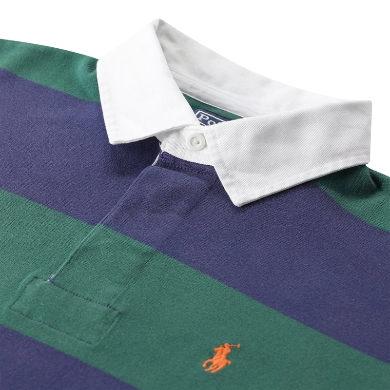 Polo Ralph Lauren Poloshirt Longsleeve aus Baumwolle orange(Image 5)