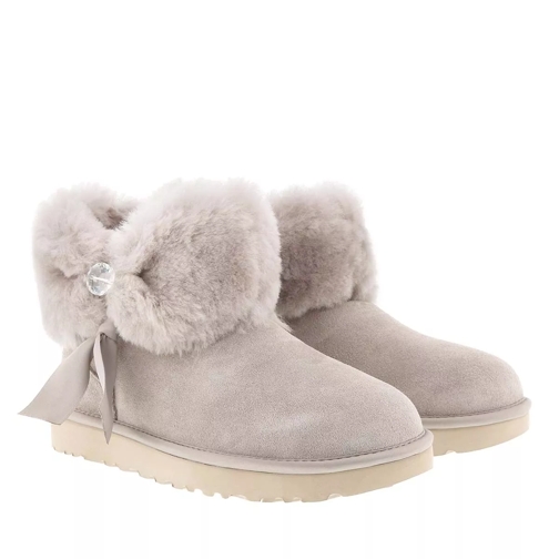 UGG Classic Boot Chinched Fur Mini Oyster Vinterkängor