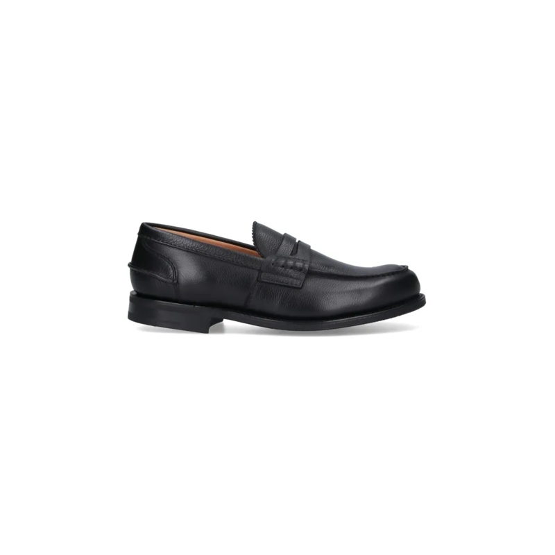 Church's Loafer Mocassino Pembrey 2.0 Black Calf Leather Slip-On S Black