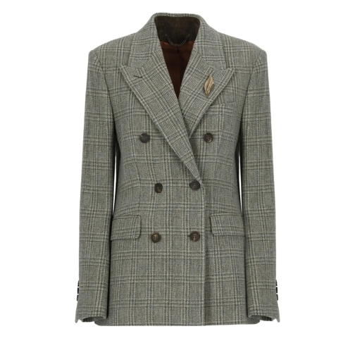 Golden Goose Blazer Wool Blazer Grey