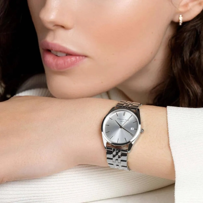 Rosefield Quarzuhr Damenuhr Ace XS Sport silber(Image 2)