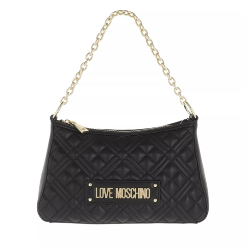 Love Moschino Borsa Quilted  Pu  Nero Crossbody Bag