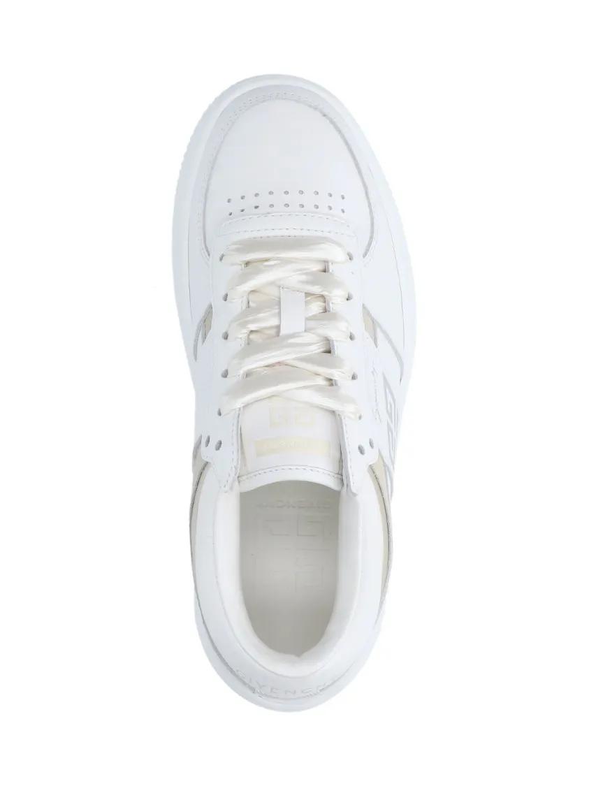 Thumbnail - Givenchy Low-Top Sneaker - Minimalist White Sneaker With Classic Silhouette - Gr. 35 (EU) - in Weiß - für Damen