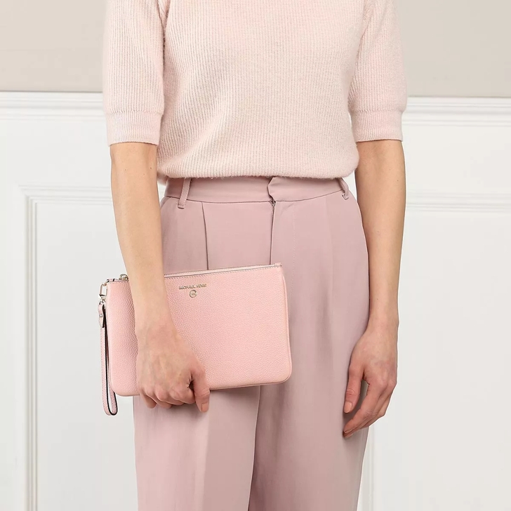 Michael kors jet set large zip clutch new arrivals