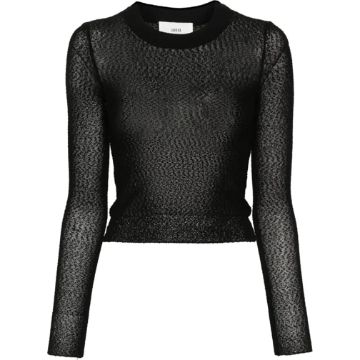 AMI Paris  Sweaters Black schwarz