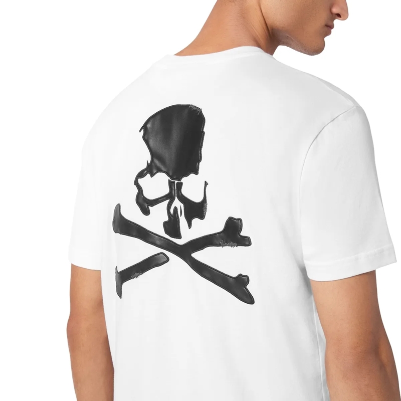 Philipp Plein T-Shirt T-Shirt Skull&Bones weiss(Image 5)