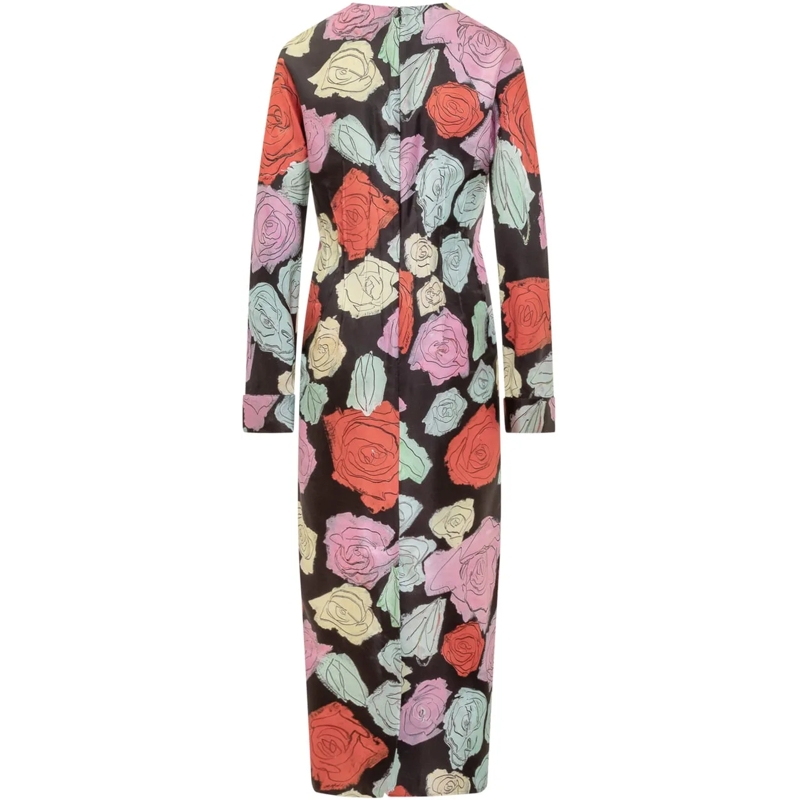 Marni Robe longue Abito mehrfarbig(Image 2)