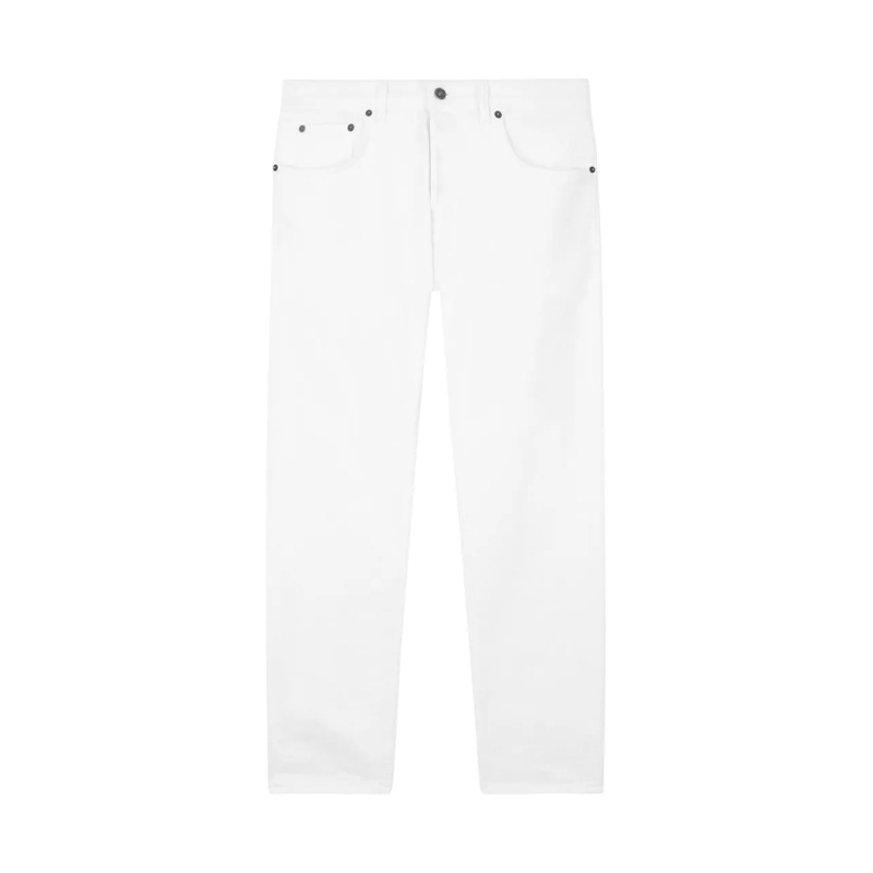 Dondup Casual broeken Trousers White weiß