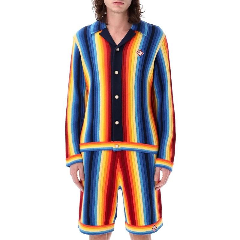 Casablanca  Gradient Toweling Jacket Blue