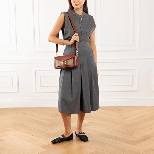 Coach Crossbody Bag Coated Canvas Signature Tabby Shoulder Bag 26 Refr b4/tan rust (Image 2)