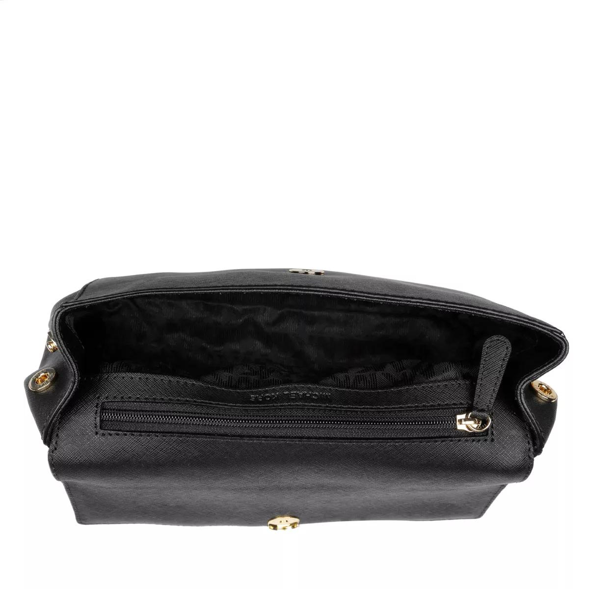 Michael Kors Satchels Ava Small TH Satchel in zwart