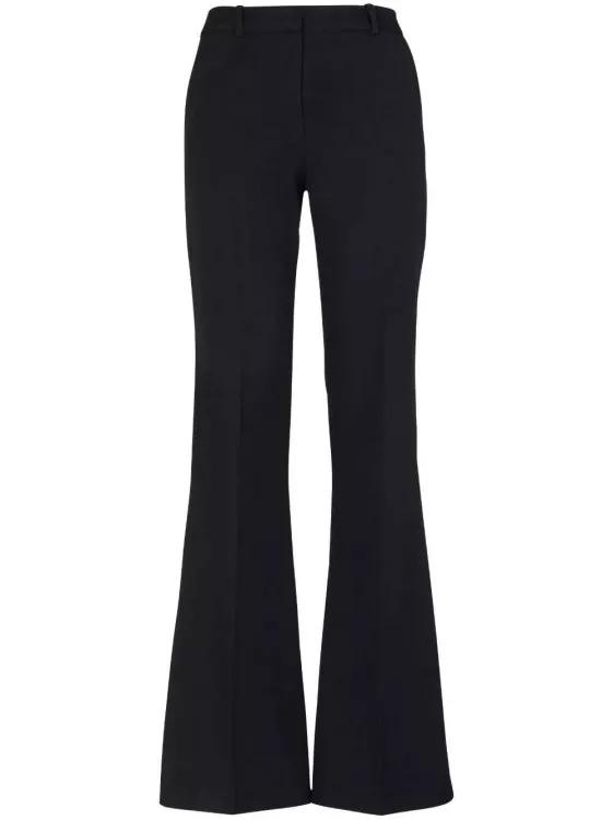 Thumbnail - Balmain - Wool Flared Trousers - Größe 40 - schwarz