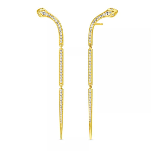 Julie Sandlau Boa Chandelier Earrings Gold Ohrhänger