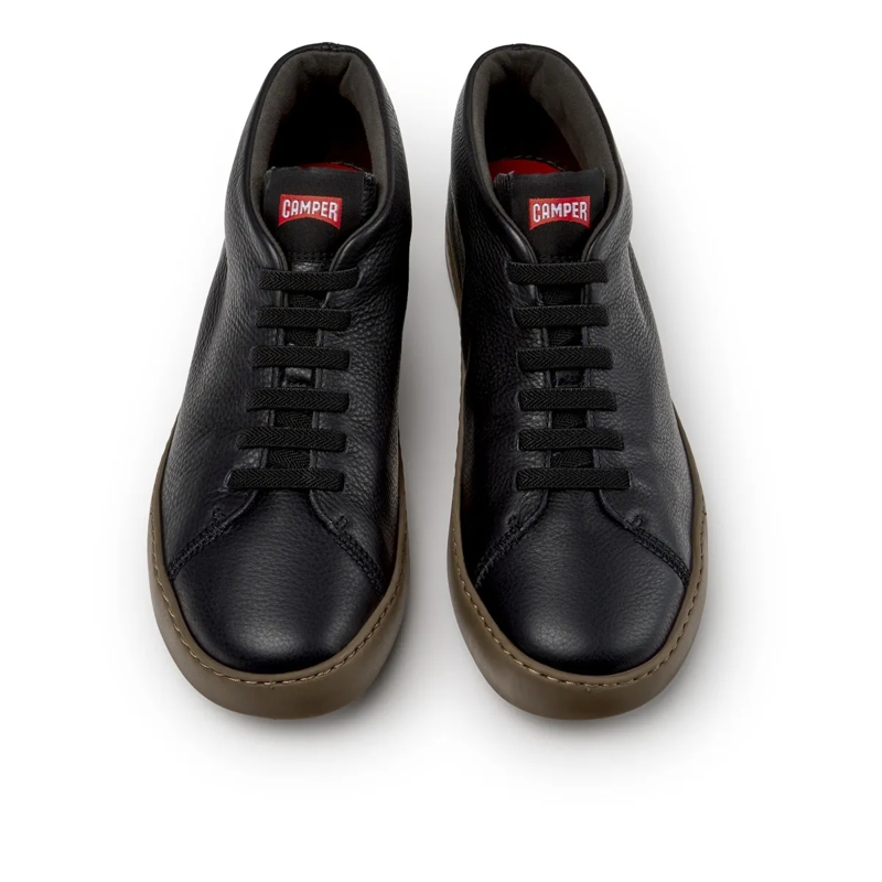 Camper Low-Top-Sneaker Peu Touring ist eine sportliche und zeitgenössisch schwarz(Image 5)