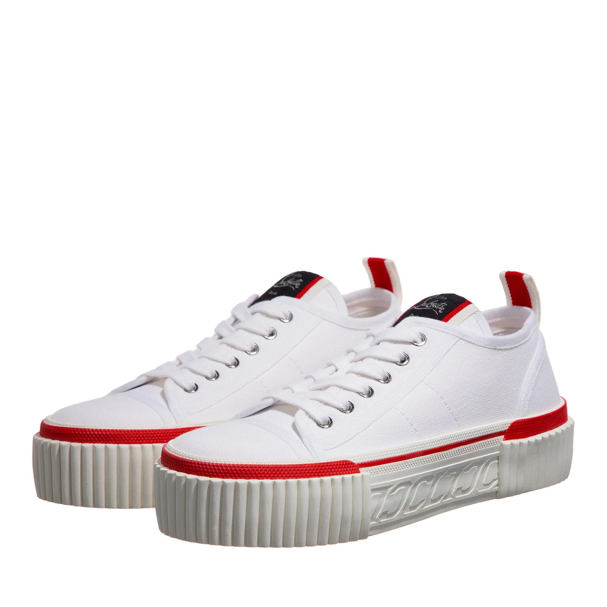 Christian Louboutin Sneakers - Super Pedro High-Top Sneakers - Gr. 39 (EU) - in Weiß - für Damen