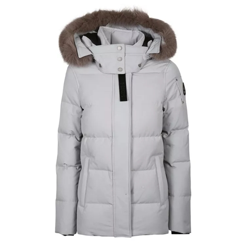 Moose Knuckles Long Padded Jacket Grey 