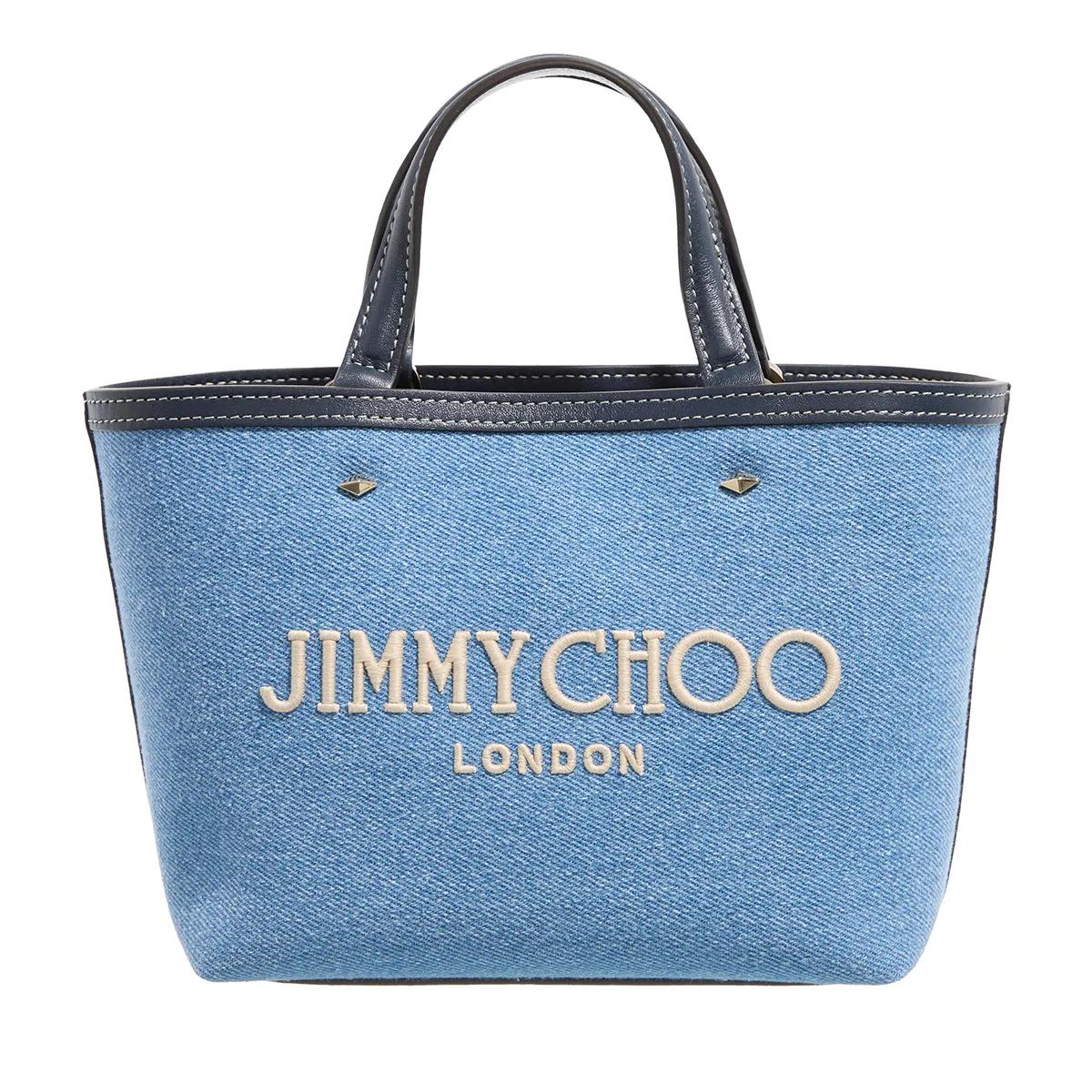 Jimmy Choo Tote - Lettering Tote Bag - Gr. unisize - in Blau - für Damen