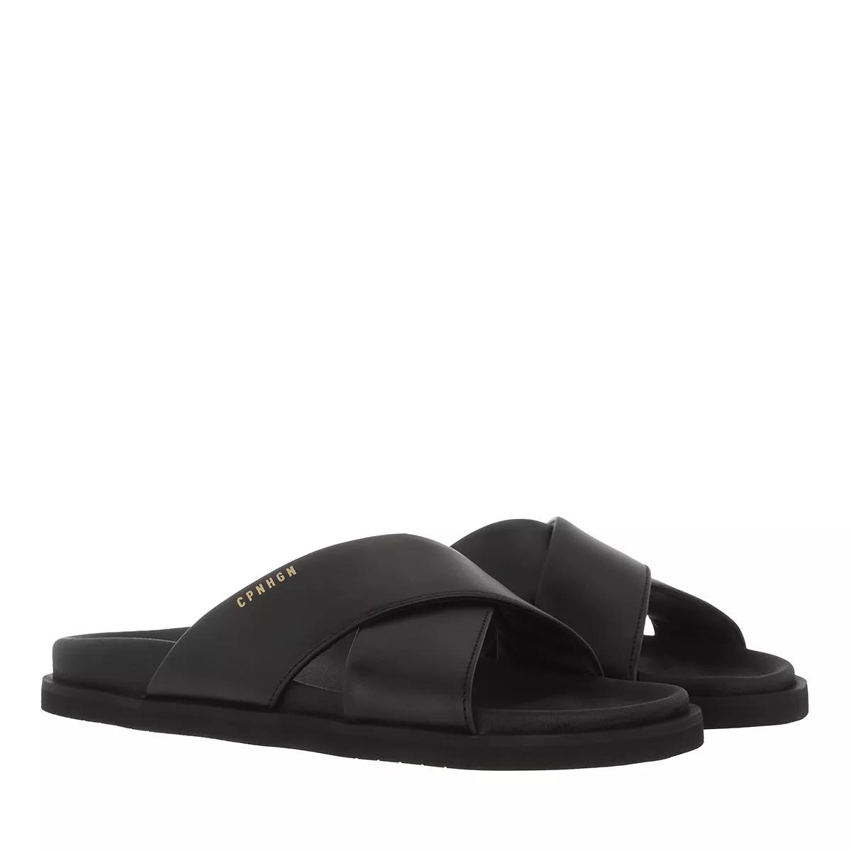 Copenhagen Slipper & Pantoletten - CPH712 Sandals Vitello - Gr. 36 (EU) - in Schwarz - für Damen