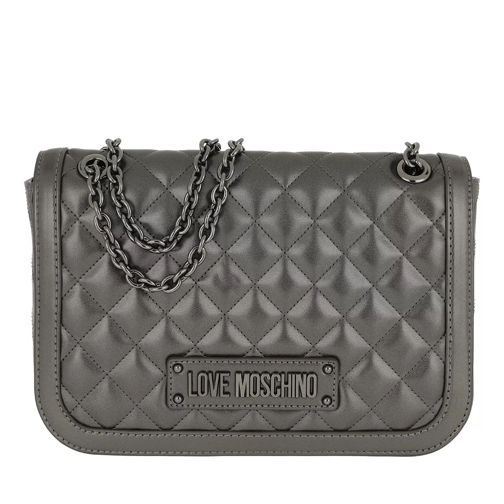 Love Moschino Quilted Nappa Shoulder Bag Fucile Cross body-väskor