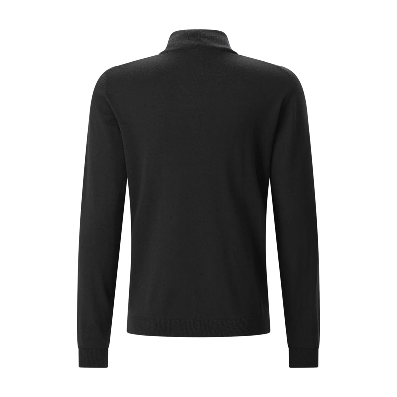 Roberto Collina Pull Rollkragenpullover aus Merinowolle dunkelblau(Image 5)