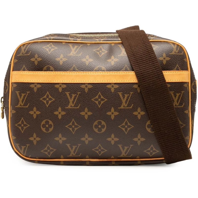 Louis Vuitton Sac à bandoulière Monogram Reporter PM braun