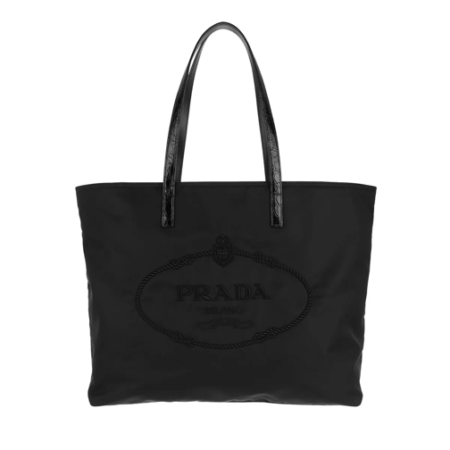 Prada Handbag Leather Black Boodschappentas
