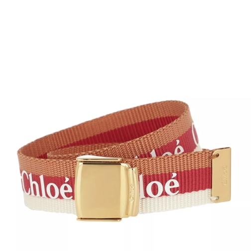Chloé Logo Bracelet White/Yellow/Orange Armband