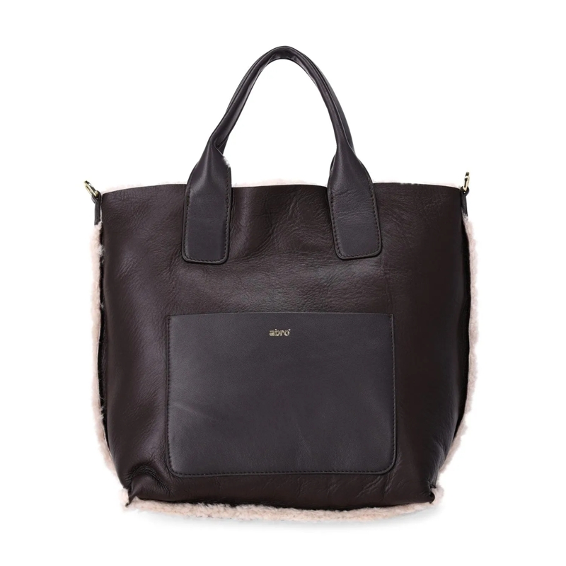Abro Tote Shopper Raquel Maxi Dunkelbraun