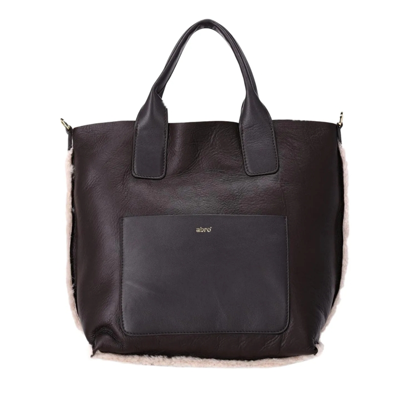 Abro Shopper Shopper Raquel Maxi Dunkelbraun