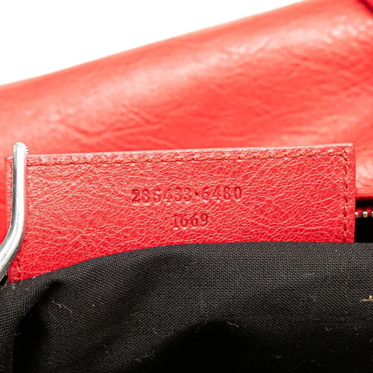 Thumbnail - Balenciaga Hobo Bags - Lambskin Motocross Classic First Giant 12 Satchel - Gr. unisize - in Rot - für Damen