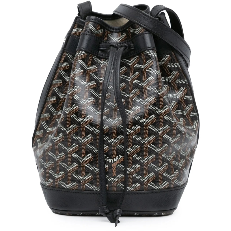 GOYARD Sac à bandoulière Goyardine Petit Flot schwarz