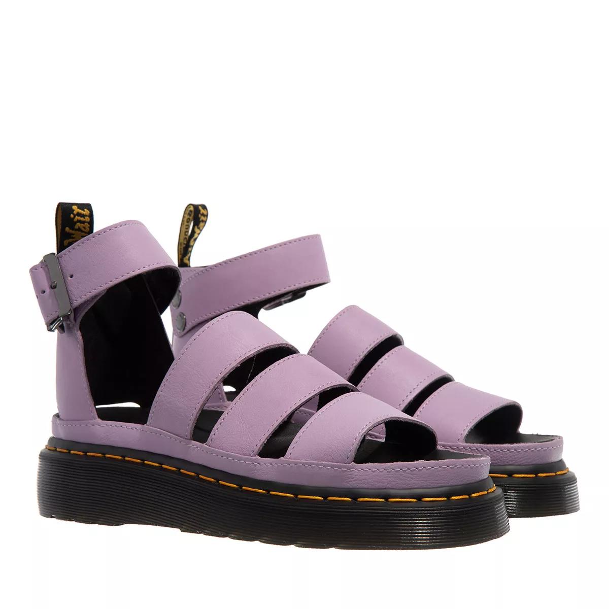 Dr martens - clarissa ii quad outlet - sandalen dikke zool in zwart