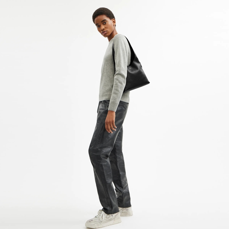 Coach Hobo Bag Brooklyn Shoulder Bag 28 Black(Image 4)