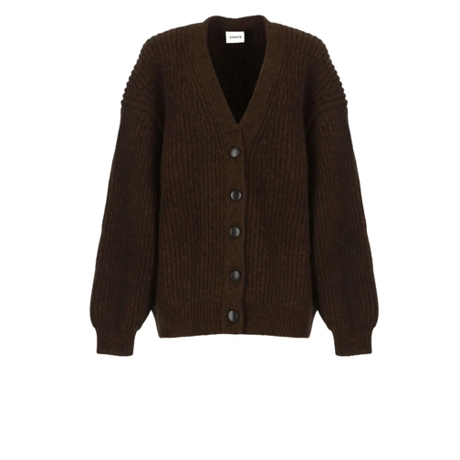 Khaite Strickjacke Wren Cardigan Brown