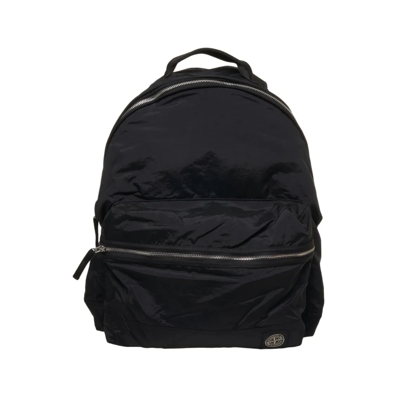 Stone Island Rugzak Functional Black Backpack Black