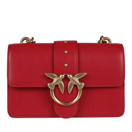 Pinko Tote Love One Mini Simply Bag Red rot