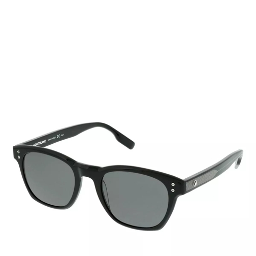 Montblanc MB0122S-001 51 Sunglass MAN ACETATE Black Sunglasses