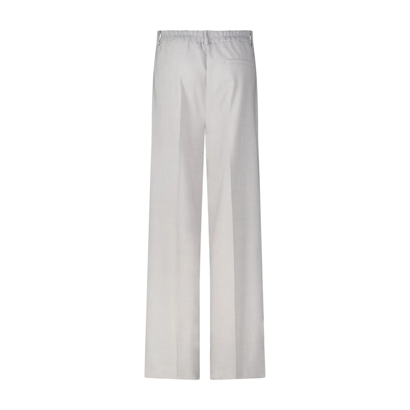 Jucca Pantalons décontractés Straight-Leg Stoffhose grau(Image 2)