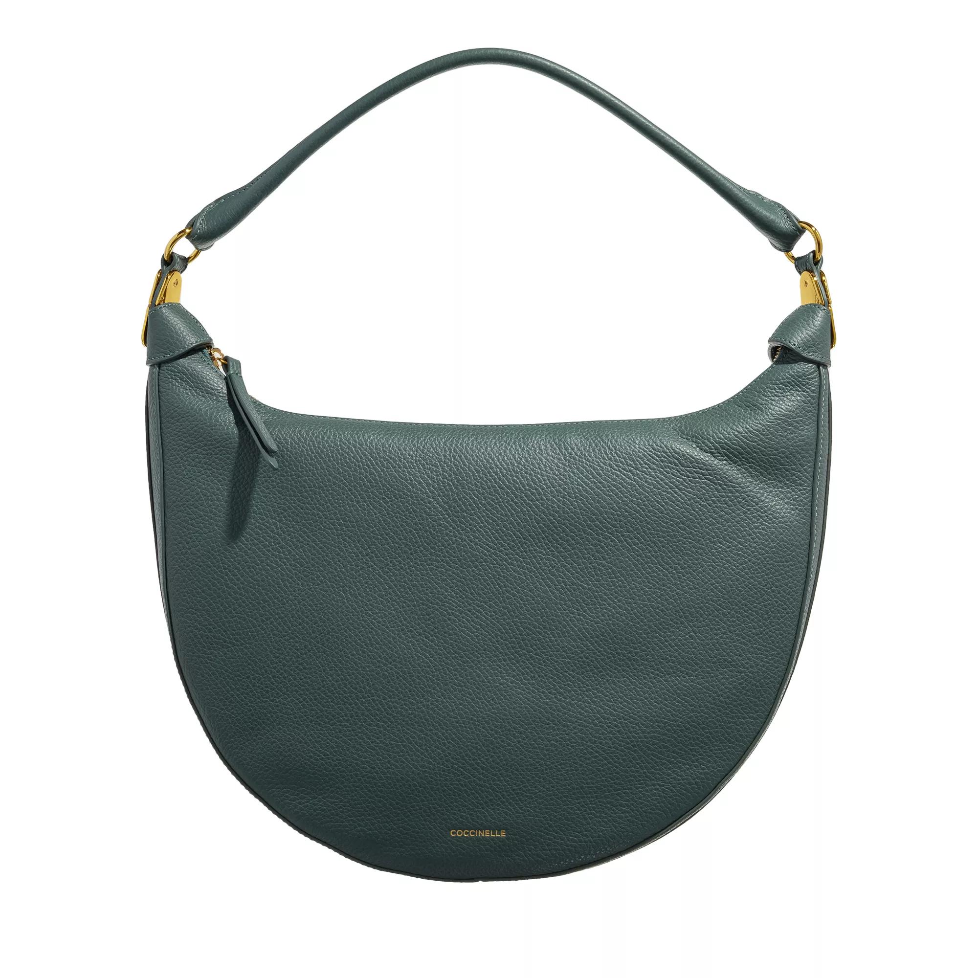 Coccinelle Sunnie Kale Green Hobo Bag