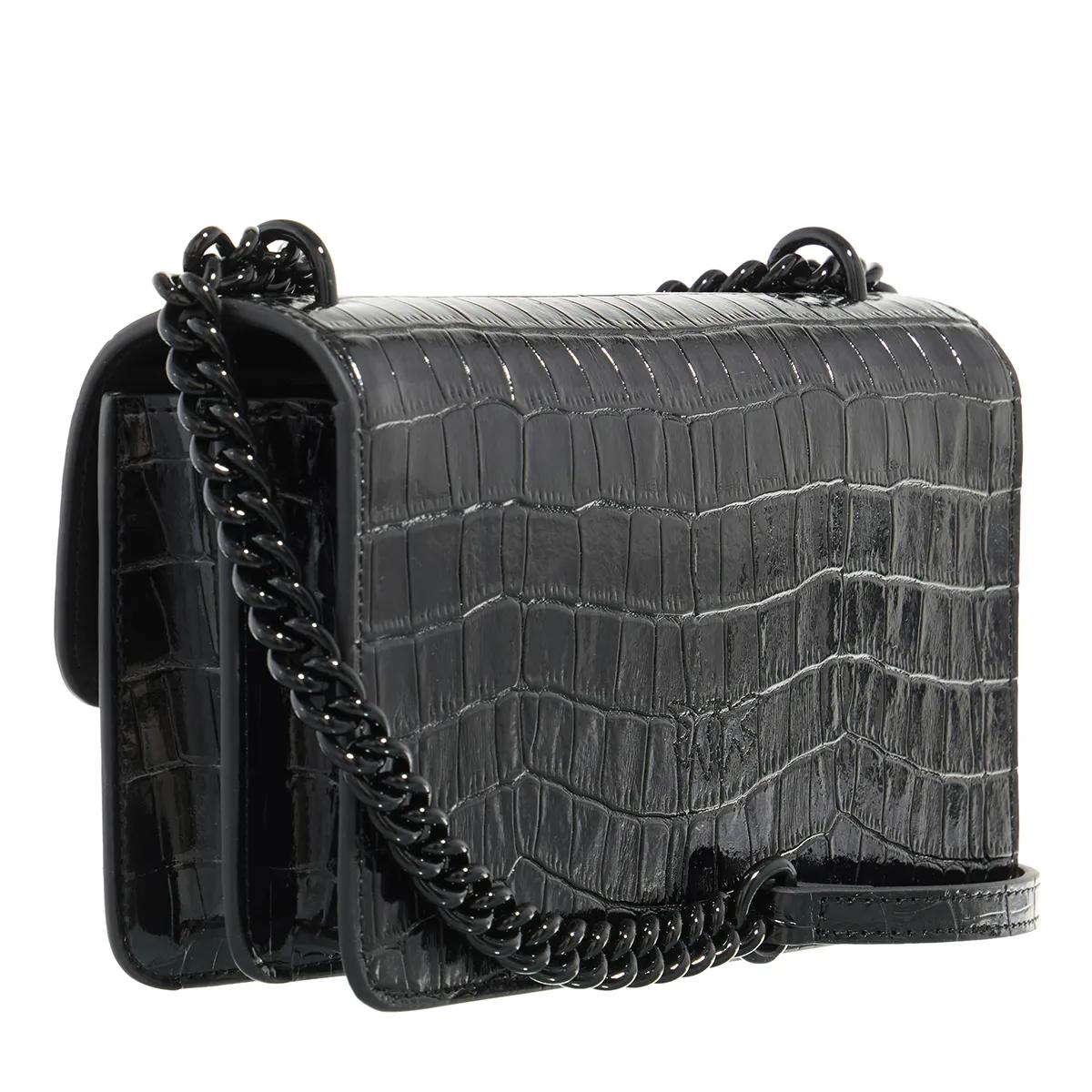 pinko Crossbody bags Love One Mini Dc in zwart