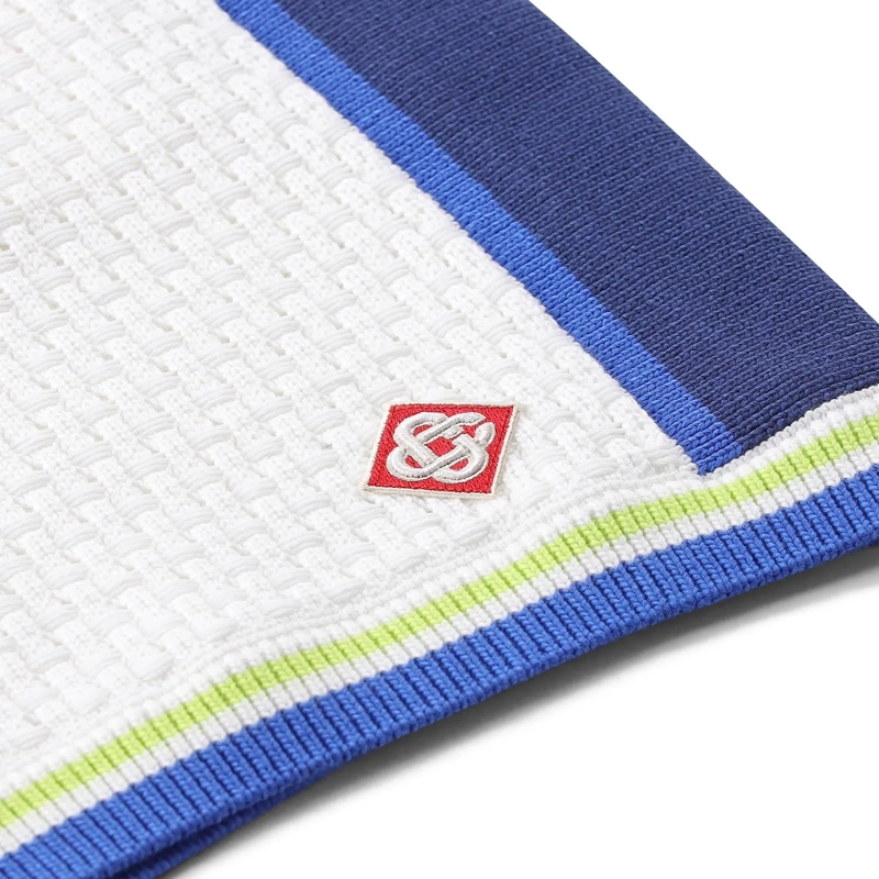 Casablanca Bermuda Shorts aus Strick weiß(Image 5)