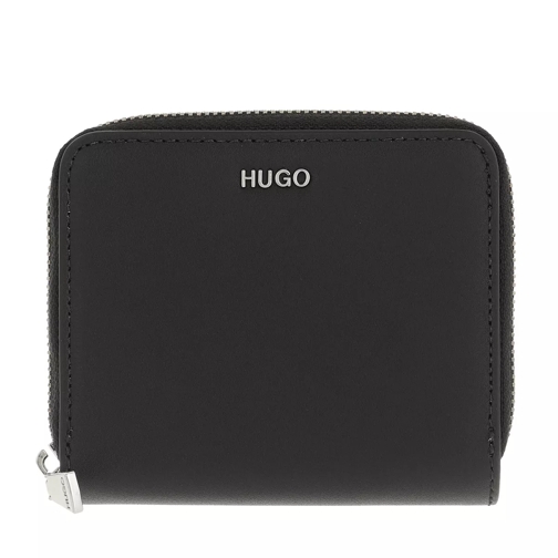 Hugo Lexi SM Wallet Black Portemonnaie mit Zip-Around-Reißverschluss