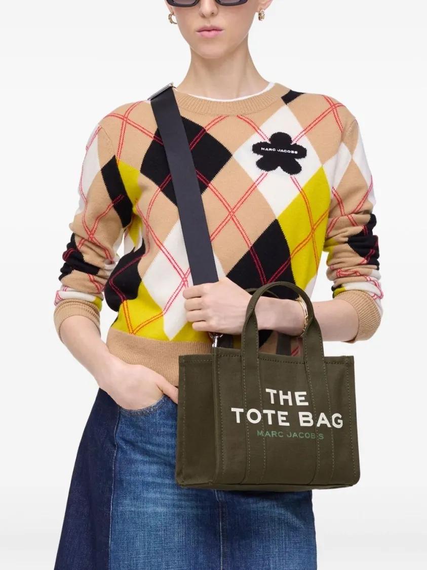 Thumbnail - Marc Jacobs Shopper & Totes - Structured Cotton Tote Bag - Gr. unisize - in Schwarz - für Damen
