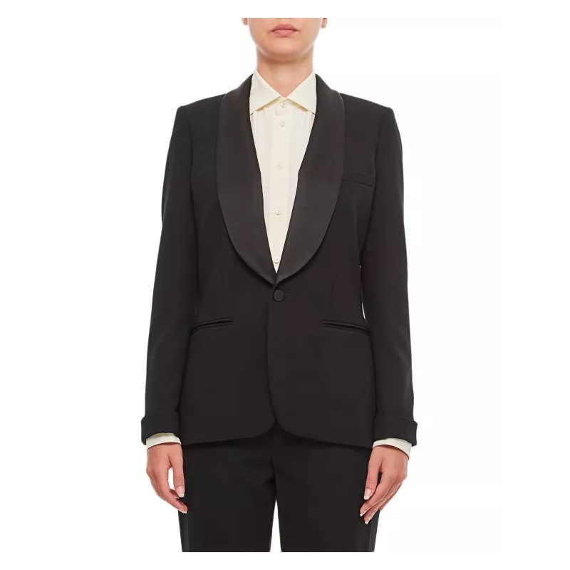 Ralph Lauren Blazer Sawyed Lined Jacket Black
