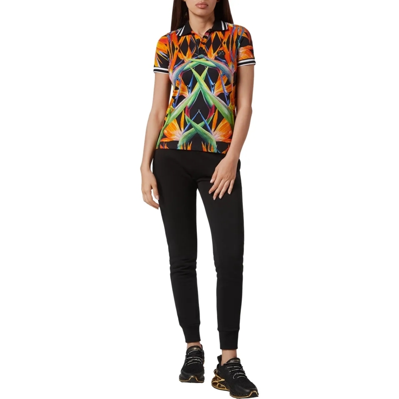 Plein Sport Top Poloshirt schwarz(Image 4)