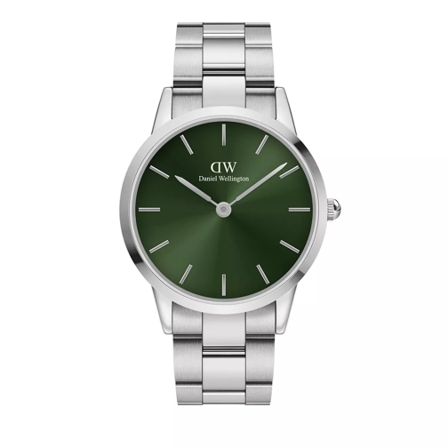 Daniel Wellington Watch Iconic Emerald 40 Silver Green  Montre habillée
