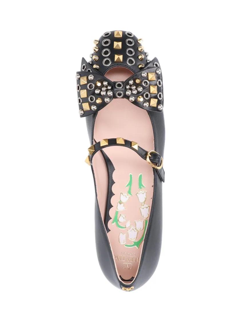 Thumbnail - "Bowow" Ballerina Flats – Black - Gr. 38,5 (EU) - in Schwarz