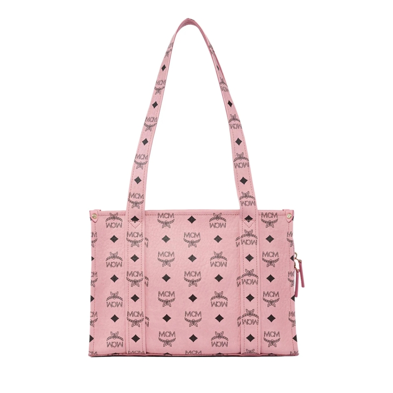 MCM Fourre-tout Aren Vi Mcm School Bag Tote Sm, One Size Soft Pink(Image 7)